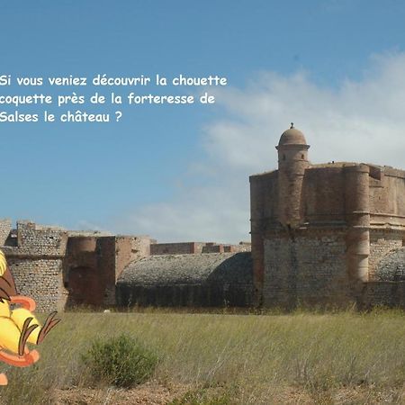 Chouette Coquette Villa Salses-le-Château Eksteriør bilde