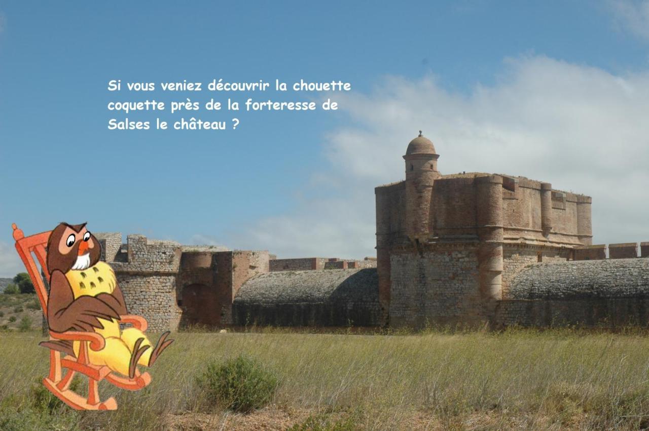 Chouette Coquette Villa Salses-le-Château Eksteriør bilde